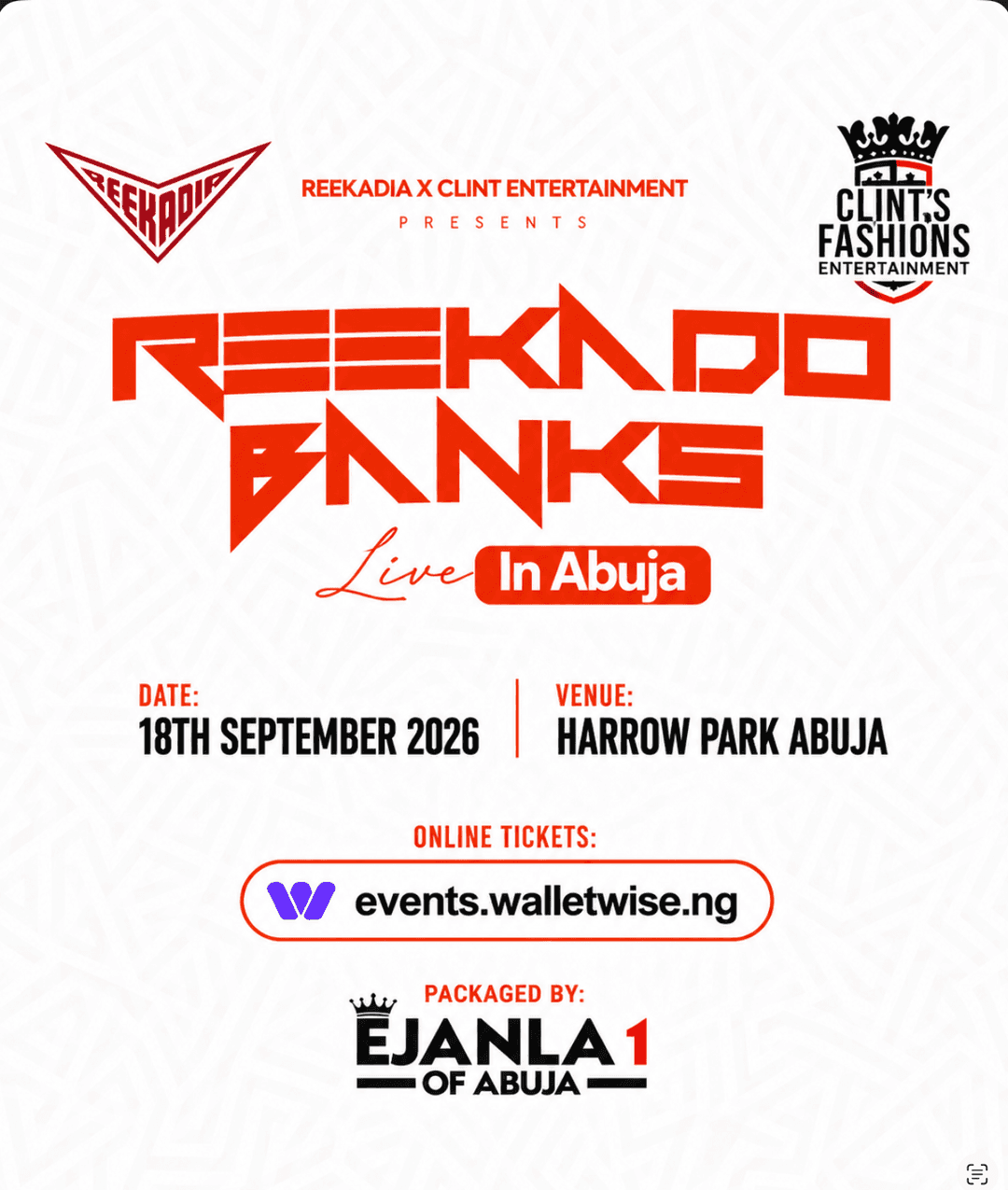 Reekado Banks - Live in Abuja